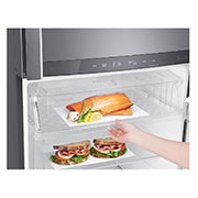 LG 445L LG Top Freezer Linear Cooling™, Silver, GC-A602HLHU