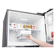 LG 445L LG Top Freezer Linear Cooling™, Silver, GC-A602HLHU