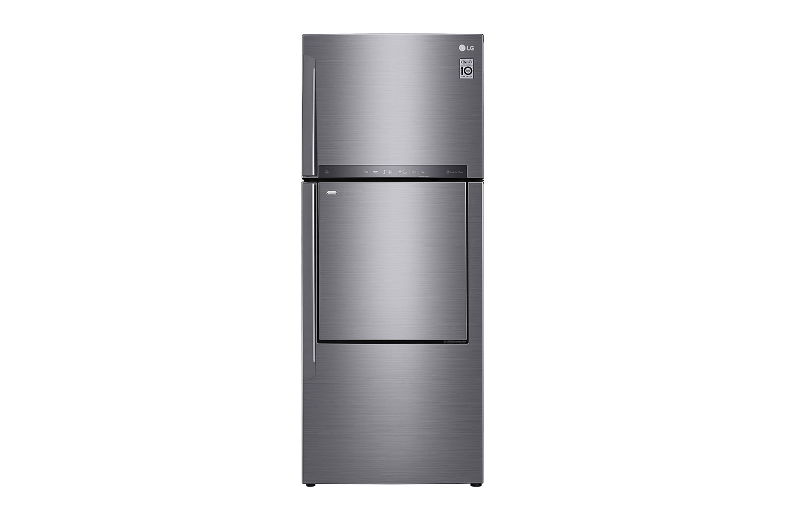 LG 445L LG Top Freezer Linear Cooling™, Silver, GC-A602HLHU