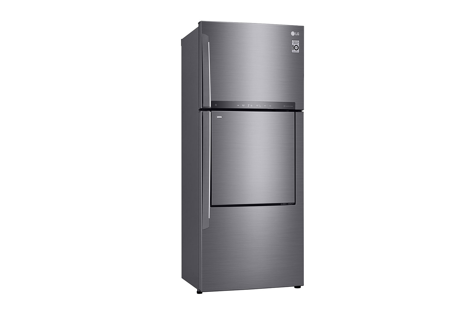 LG 445L LG Top Freezer Linear Cooling™, Silver, GC-A602HLHU