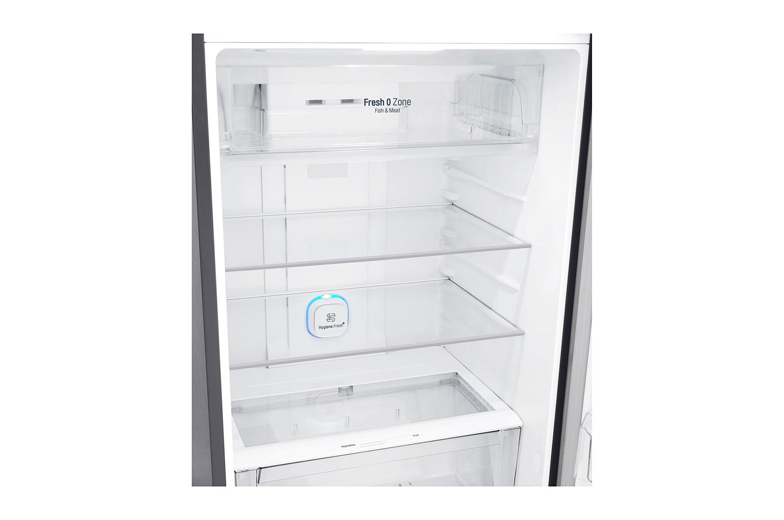 LG 445L LG Top Freezer Linear Cooling™, Silver, GC-A602HLHU