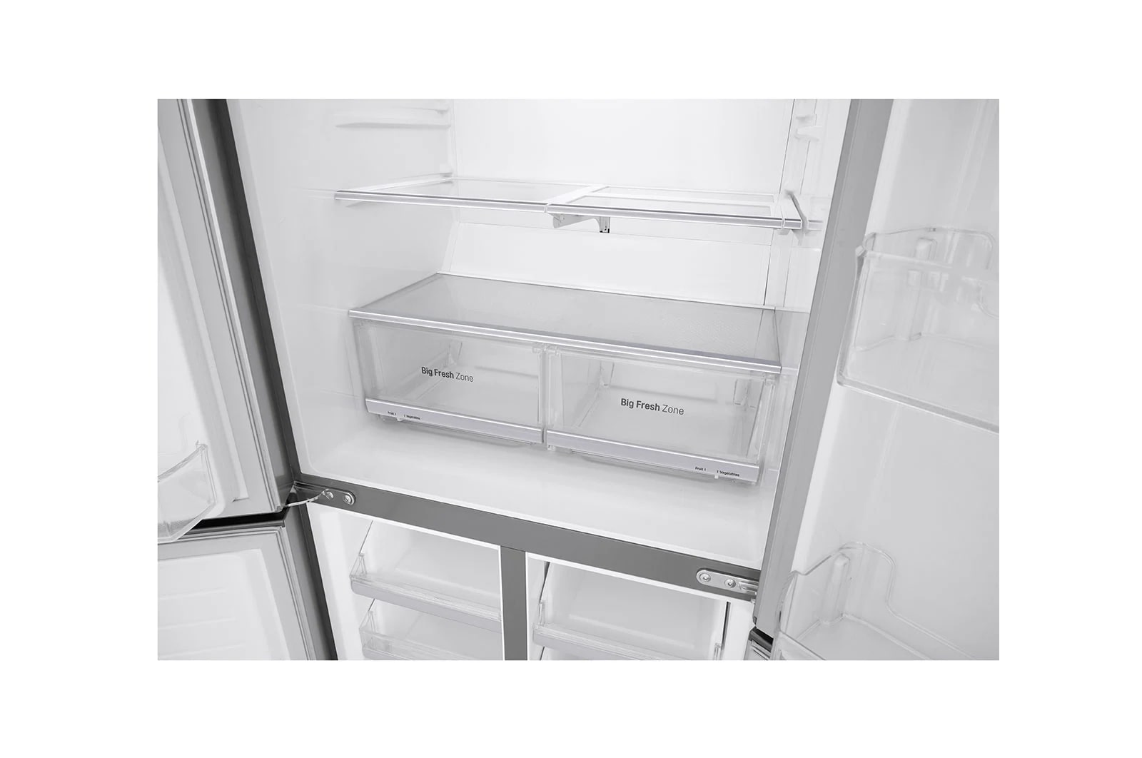 LG 530L LG French Door, SmartThinQ™, Silver, GC-B22FTLFL