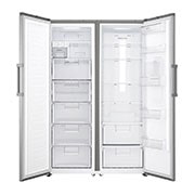 LG Twins Freezer 323 Liter, 11 Cubic Feet, Inverter linear compressor, GC-B404ELRZ