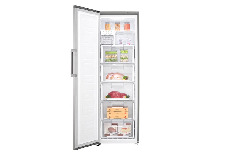 LG Twins Freezer 323 Liter, 11 Cubic Feet, Inverter linear compressor, GC-B404ELRZ