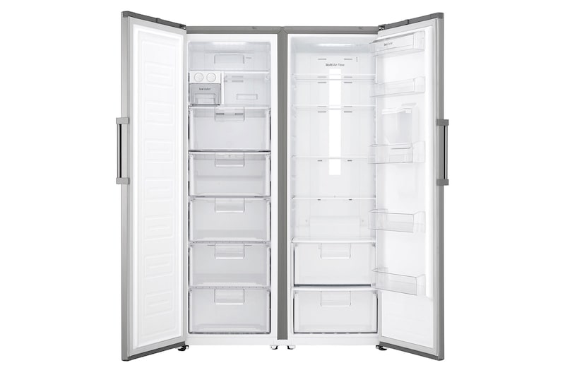 LG Twins Freezer 323 Liter, 11 Cubic Feet, Inverter linear compressor, GC-B404ELRZ