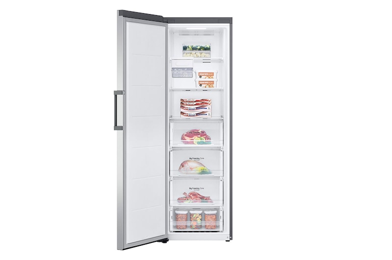LG 324L LG Twin Freezer, Smart Diagnosis™, GC-B414ELFM
