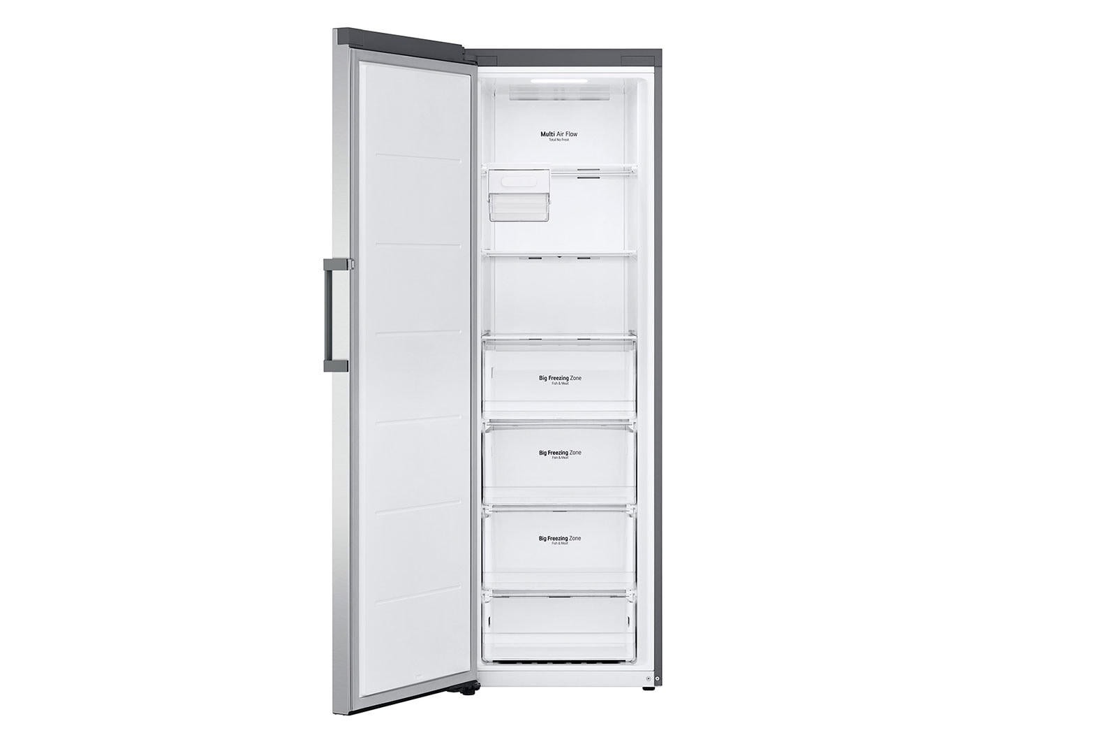 LG 324L LG Twin Freezer, Smart Diagnosis™, GC-B414ELFM