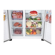 LG 519 Liter, Side-By-Side Refrigerator, GCFB507PQAM