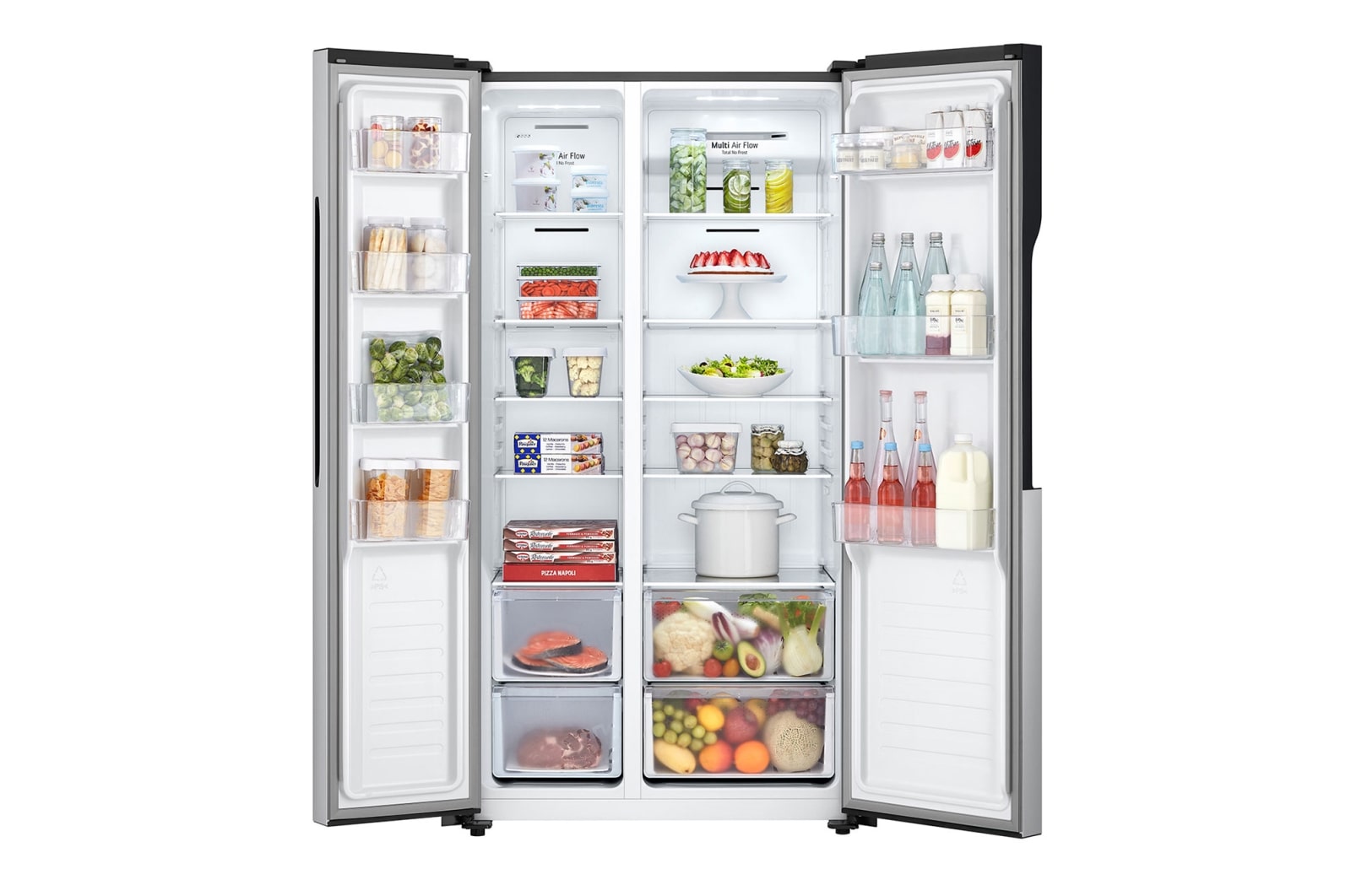 LG 519 Liter, Side-By-Side Refrigerator, GCFB507PQAM