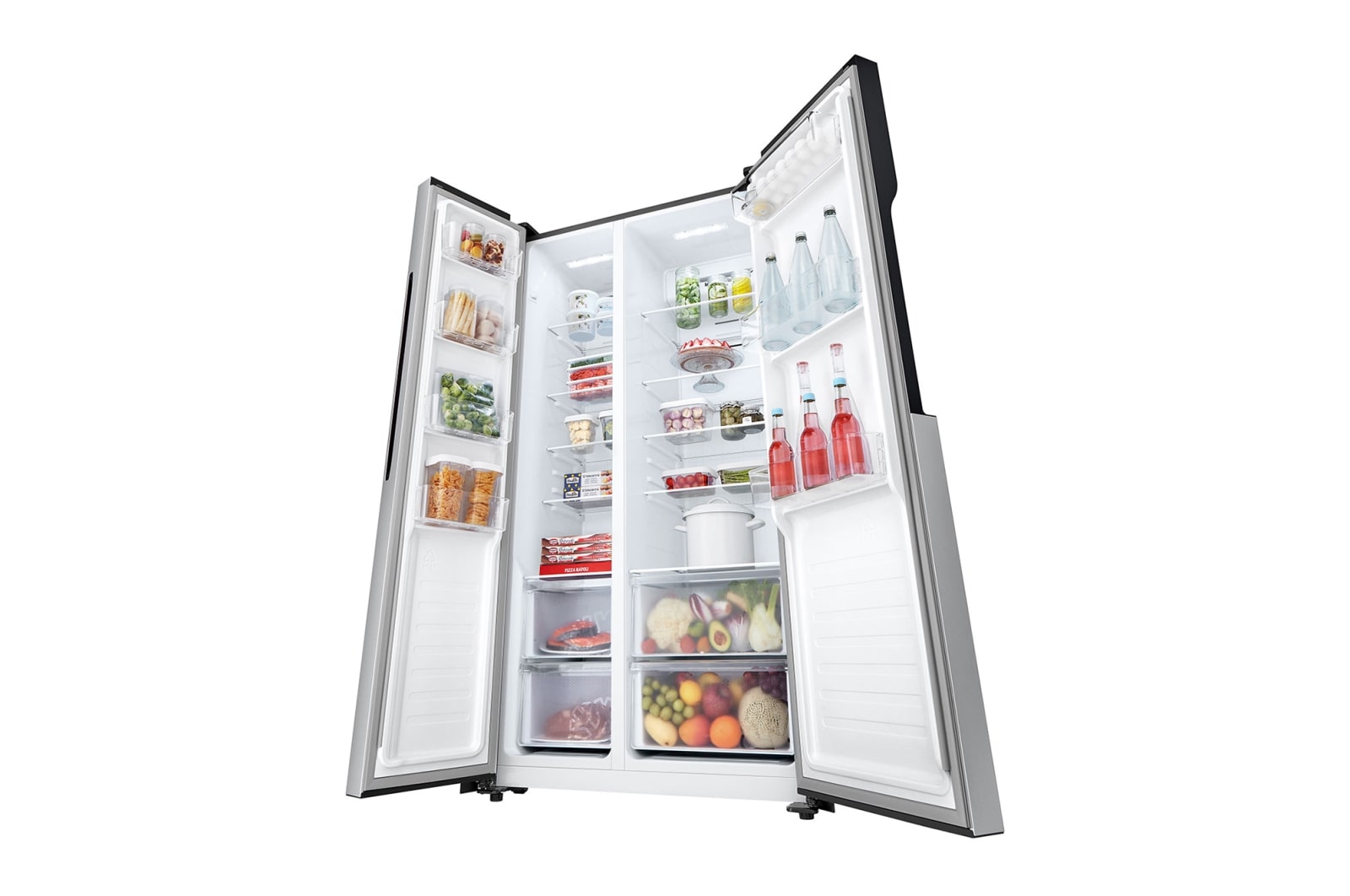 LG 519 Liter, Side-By-Side Refrigerator, GCFB507PQAM