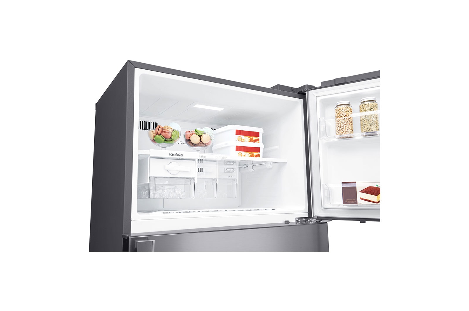 LG 512L LG Top Freezer Linear Cooling™, Silver, GN-A722HLHU