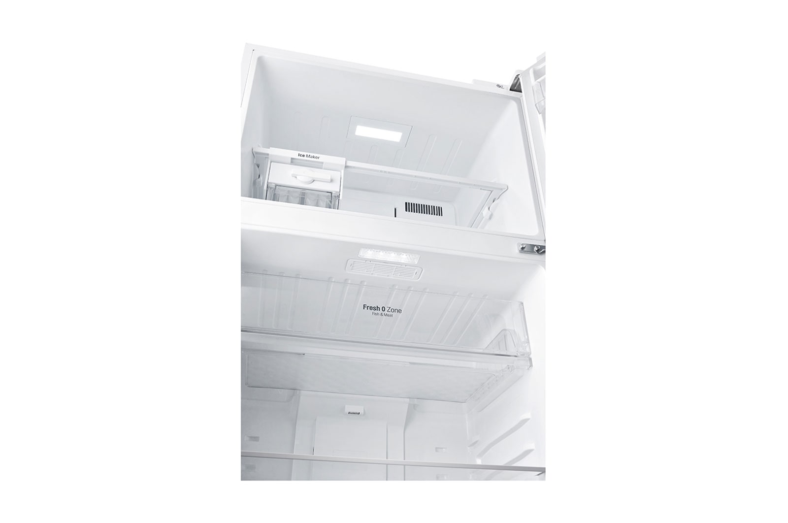 LG 512L LG Top Freezer Linear Cooling™, Silver, GN-A722HLHU