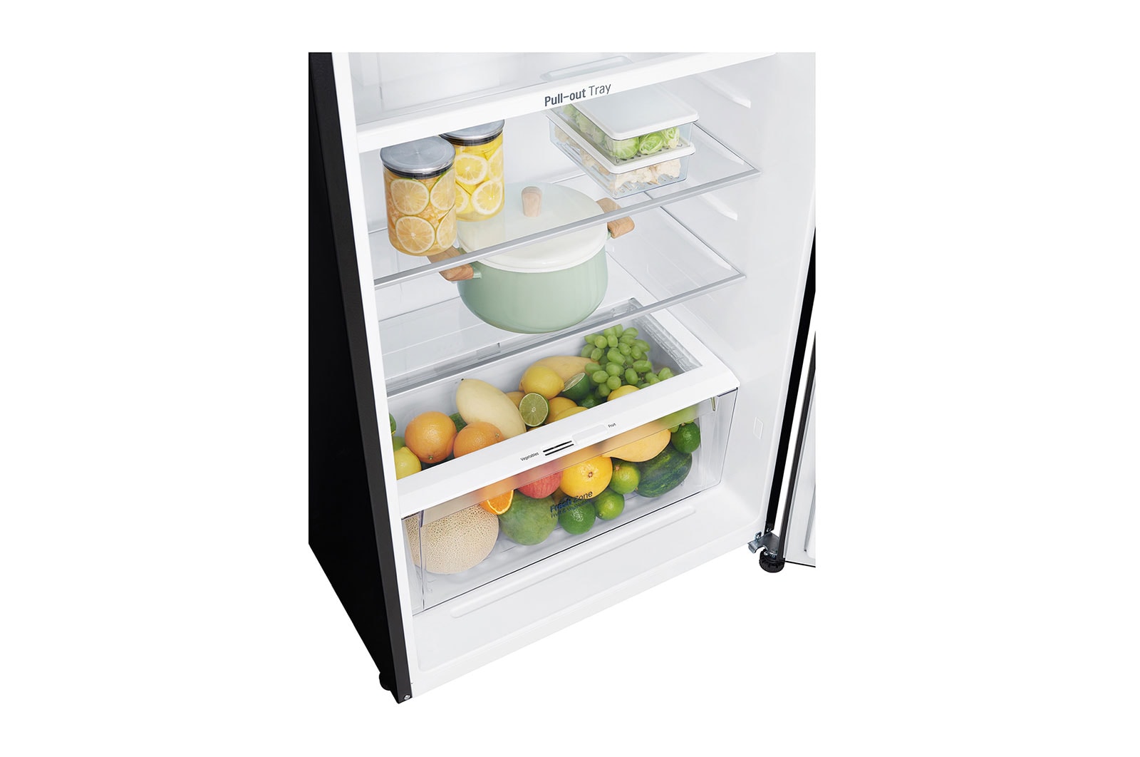 LG Top Mount Refrigerator 393 Liter, GN-C562SGCL