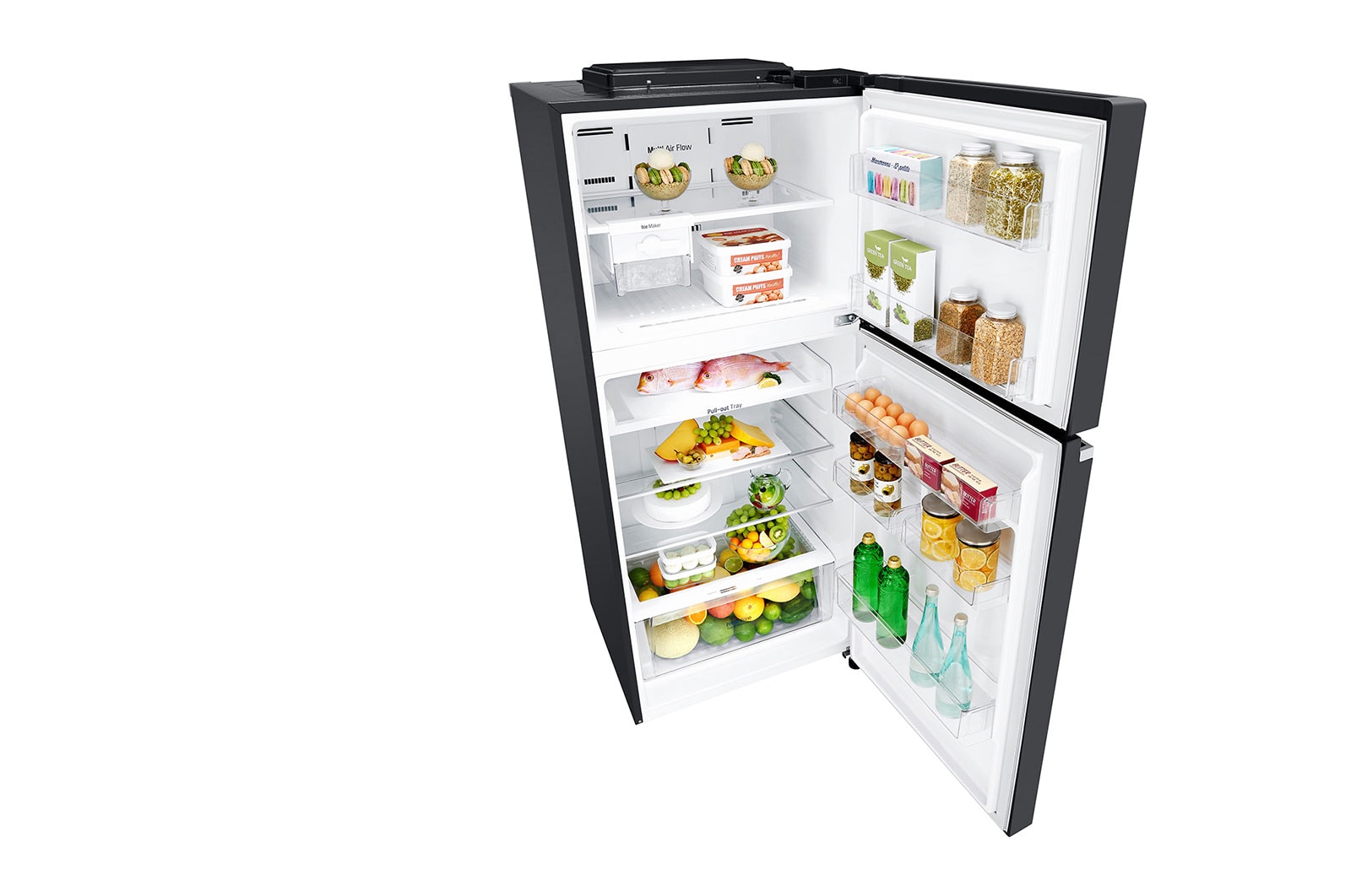 LG Top Mount Refrigerator 393 Liter, GN-C562SGCL