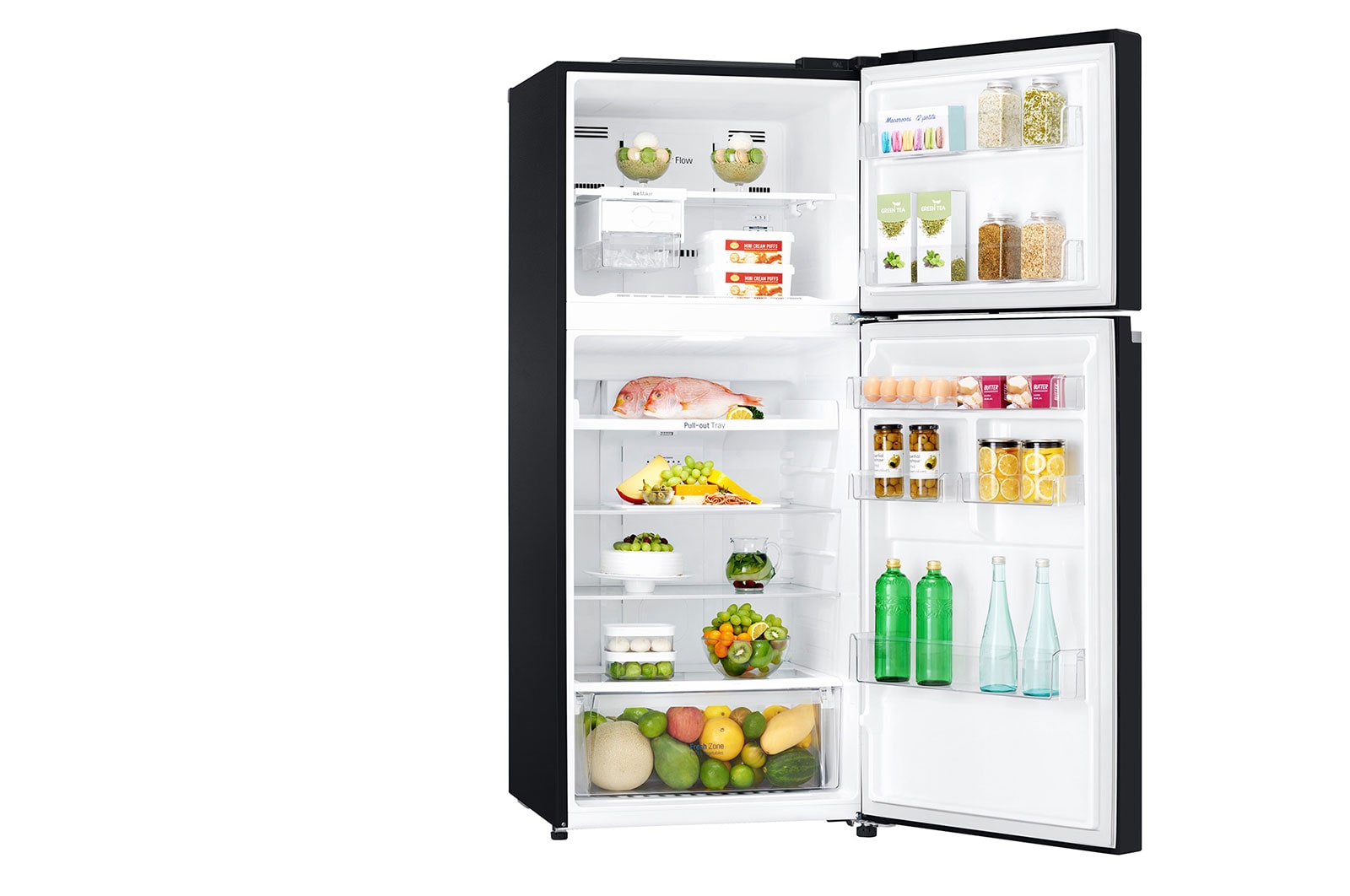 LG Top Mount Refrigerator 393 Liter, GN-C562SGCL