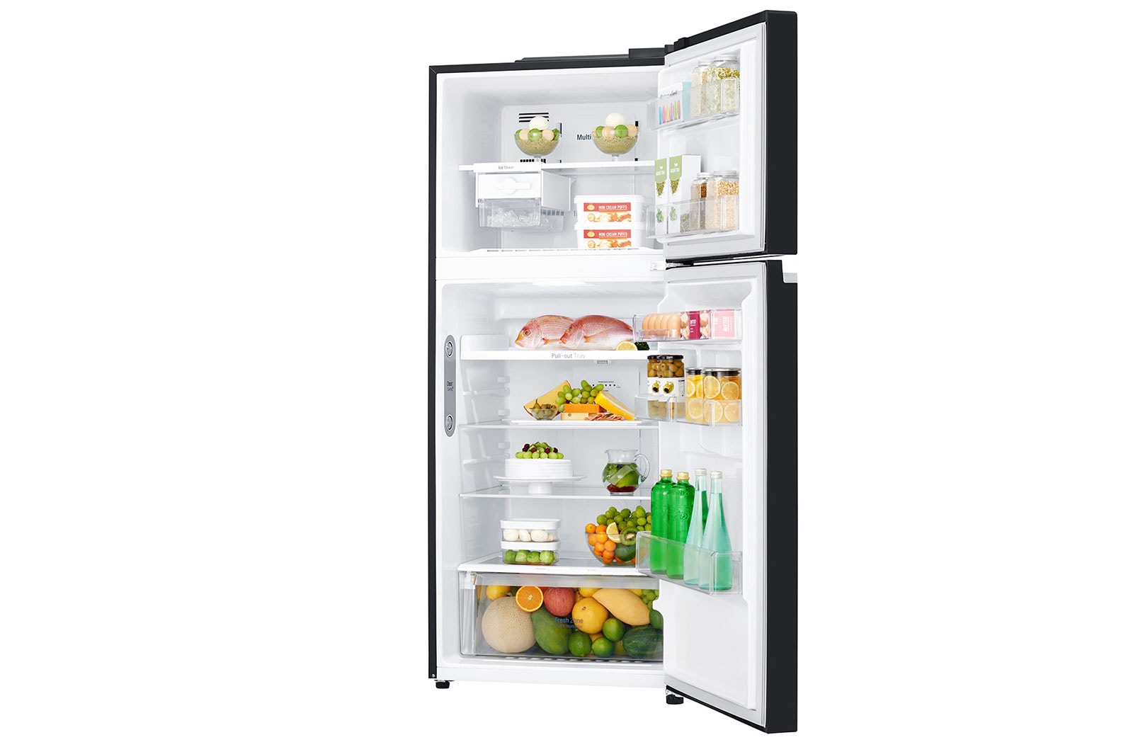 LG Top Mount Refrigerator 393 Liter, GN-C562SGCL