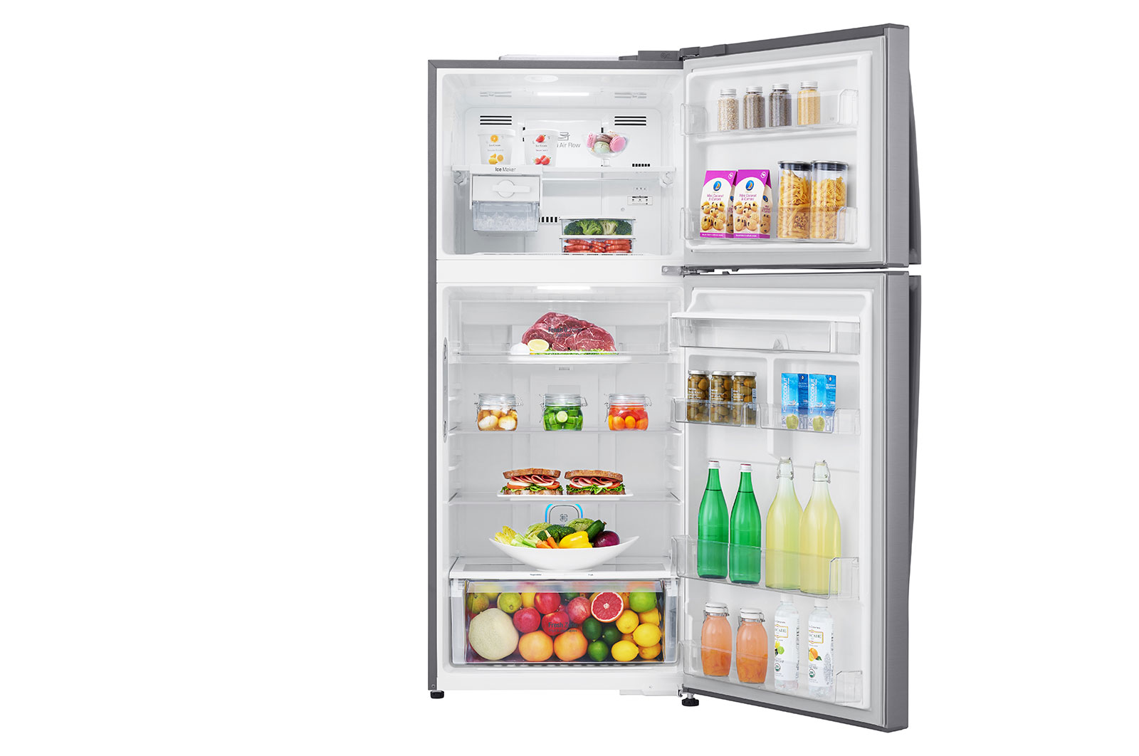 LG 592L LG Top Freezer LinearCooling™ㅣ Dispenser, GR-F822HLHU