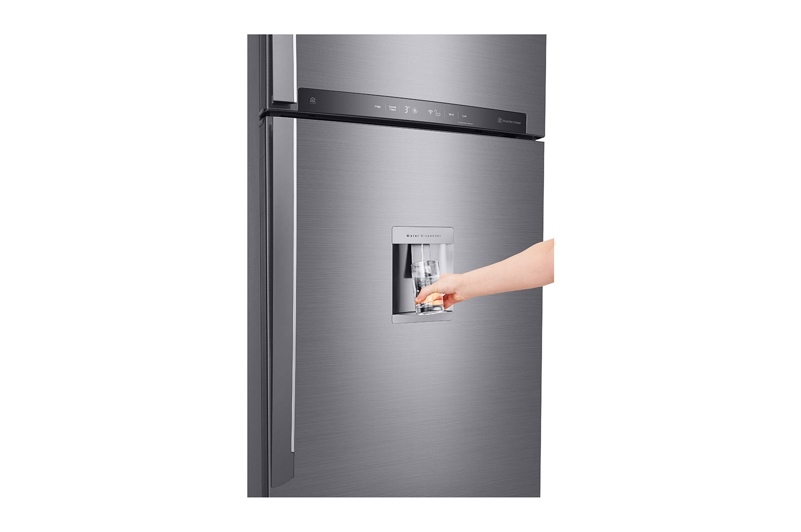 LG 592L LG Top Freezer LinearCooling™ㅣ Dispenser, GR-F822HLHU