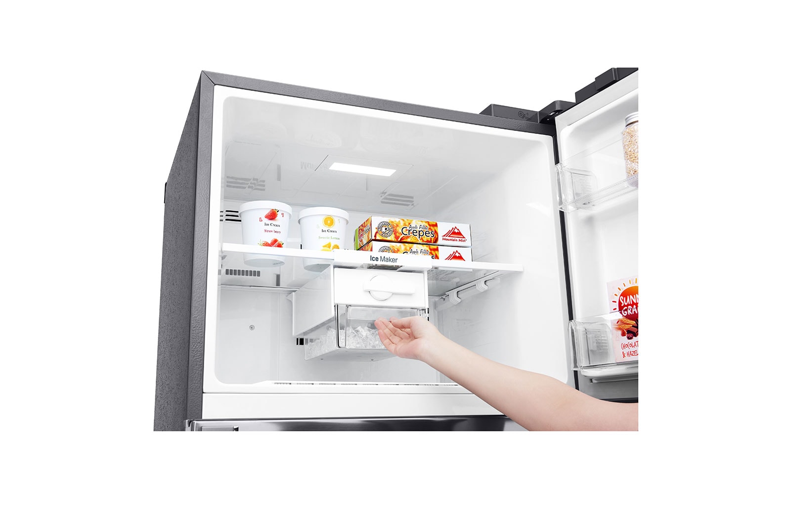 LG 592L LG Top Freezer LinearCooling™ㅣ Dispenser, GR-F822HLHU