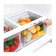 LG 592L LG Top Freezer Linear Cooling™, Silver, GR-H822HLHU