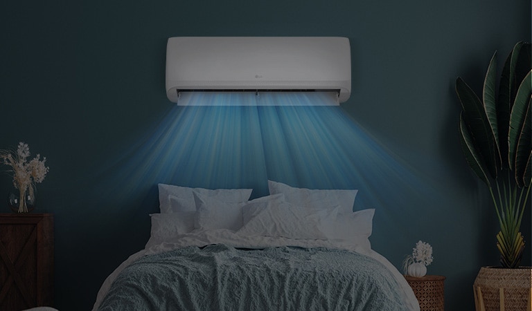 Enjoy a deep sleep without a bothersome A/C light.