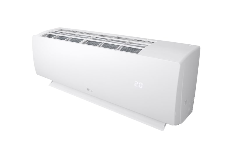 LG HERO On/Off Air Conditioner 1.5 HP Cooling Only , Fast Cooling, Auto Swing, Smart Diagnosis, Dual Sensing, Blue Fin, Sleep Mode, S4-C12TZAAF