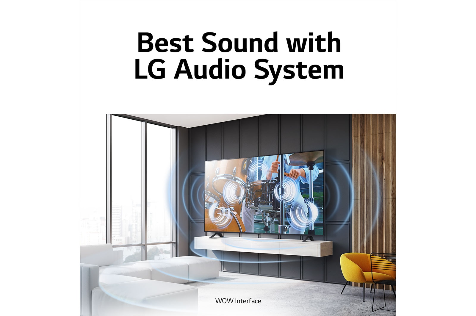 Best sound with LG audio system