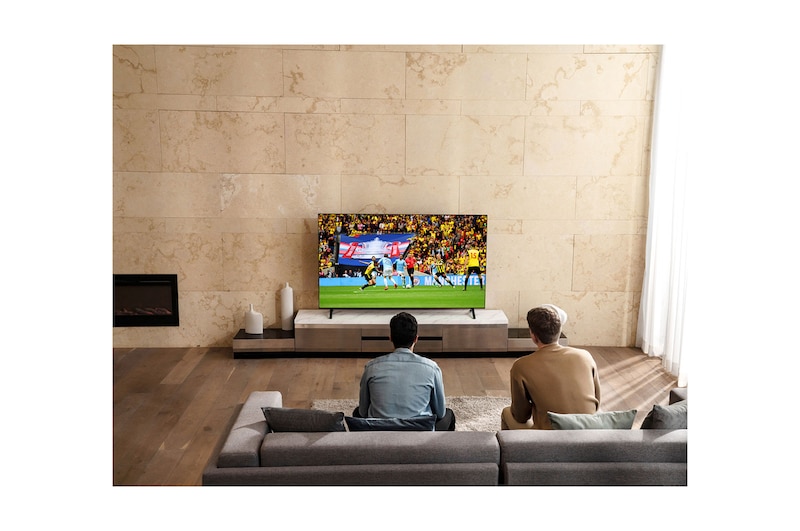 LG NanoCell TV 55 inch NANO75 Series, 4K Active HDR, WebOS Smart ThinQ AI, 55NANO75VPA