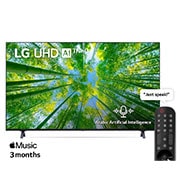 LG UHD 4K Smart TV 60 inch Series 79 HDR10 Pro, Bezeless design, a5 Gen5 AI Processor 4K, HGiG., 60UQ79006LD