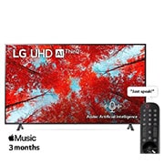 LG UHD 4K TV 86 Inch UQ9000 Series, Cinema Screen Design Cinema HDR WebOS Smart AI ThinQ , 86UQ90006LC