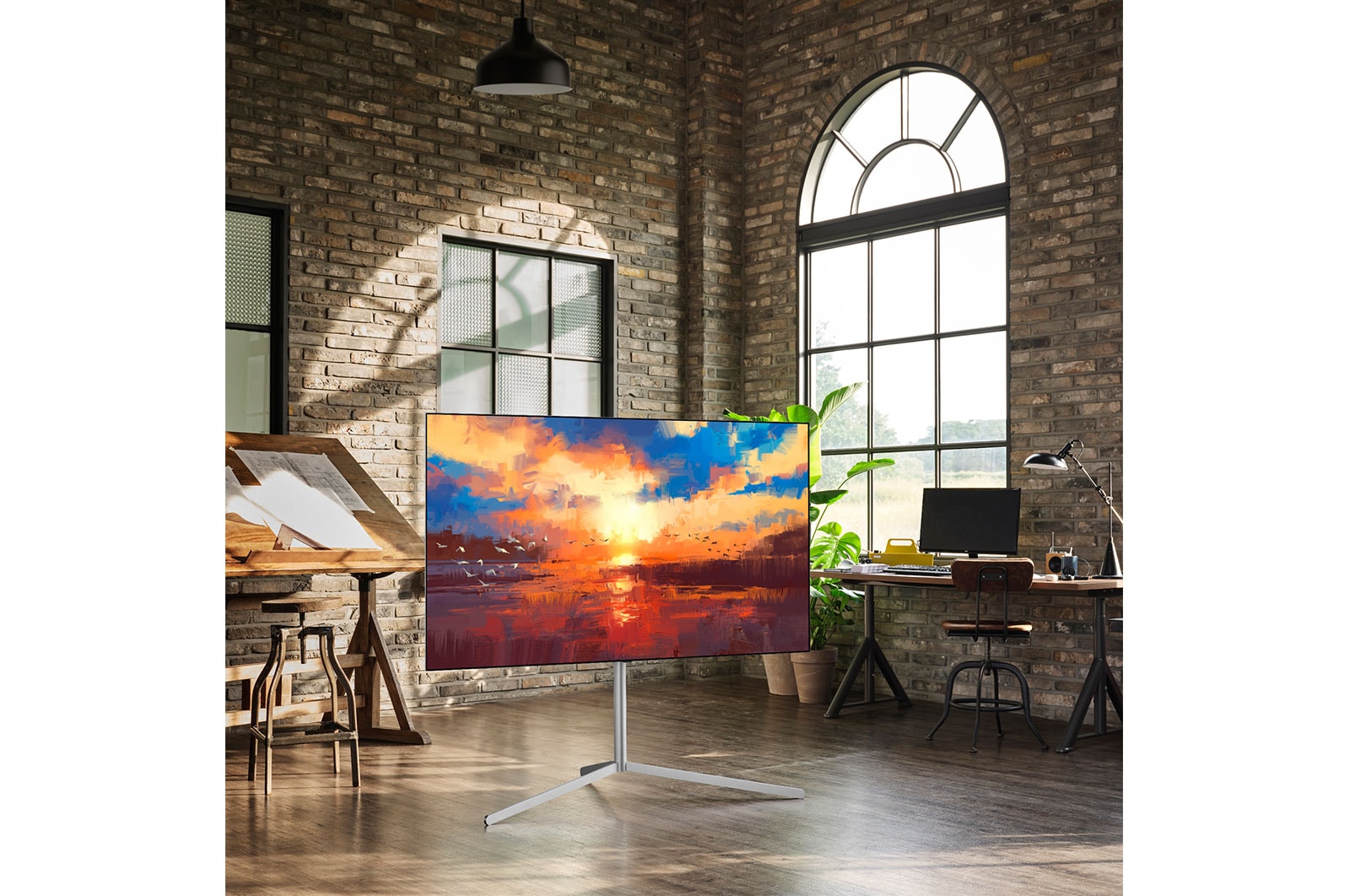 LG OLED TV 48 Inch C1 Series, Cinema Screen Design 4K Cinema HDR WebOS Smart AI ThinQ Pixel Dimming, OLED48C1PVB