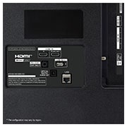 Close up view of port