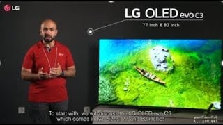 LG OLED evo TV 83 inch C3 series | WebOS | AI | ThinQ, OLED83C36LA