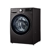 LG 15 kg Front load washing machine with AI DD™, Black steel ,Bigger capacity in same size,SmartThinQ™ (Wi-Fi), Tempered Glass Door., F0L9DYP2E