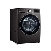 LG 15 kg Front load washing machine with AI DD™, Black steel ,Bigger capacity in same size,SmartThinQ™ (Wi-Fi), Tempered Glass Door., F0L9DYP2E