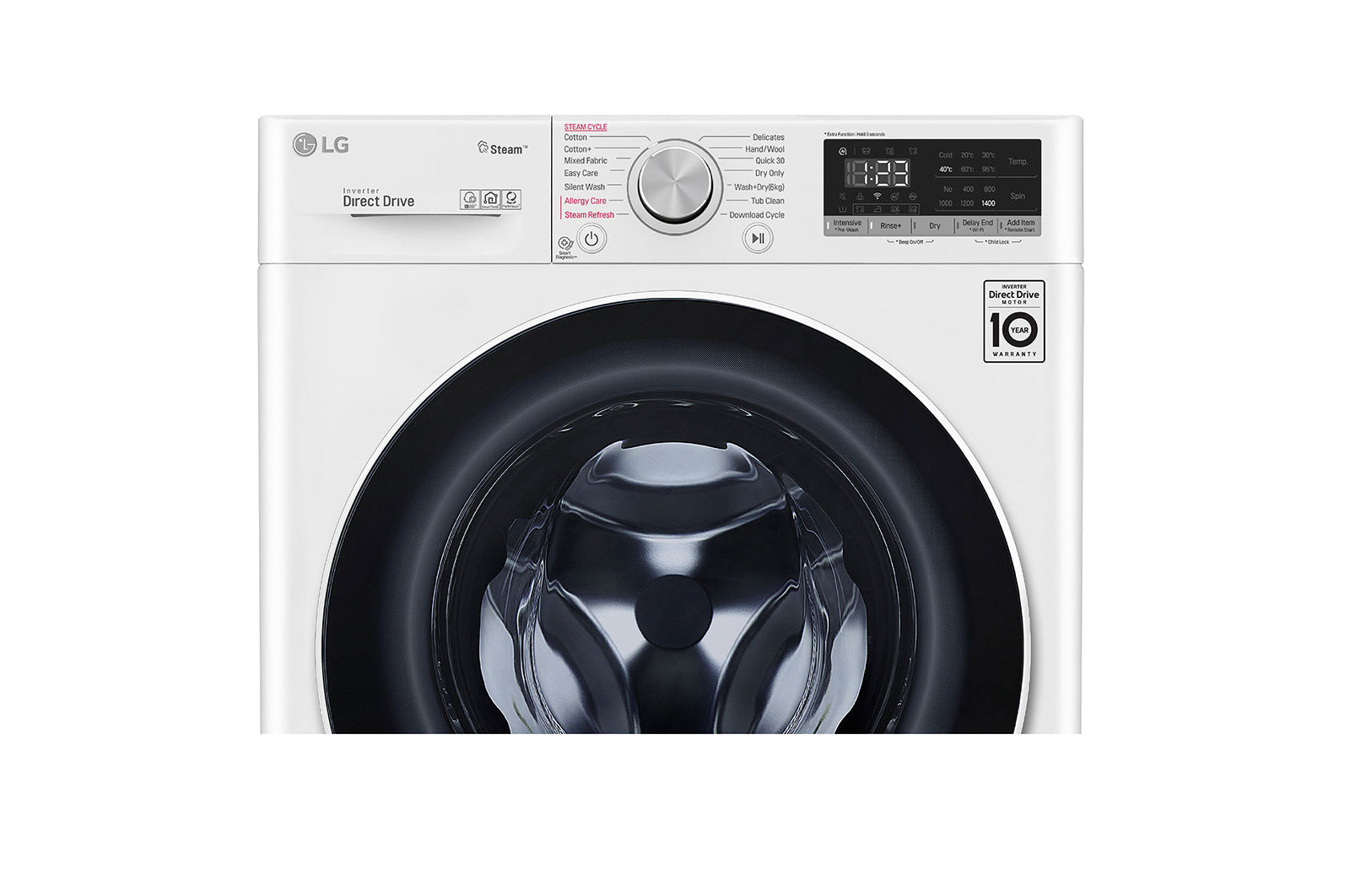 LG 8 Kg Vivace Washing Machine, with AI DD technology, F4R5TYG0W