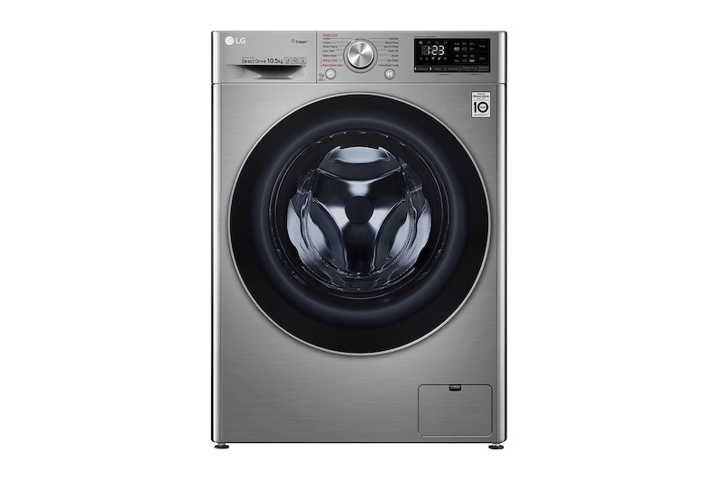 Front view | 10.5Kg LG Front Loading Washing Machines | F4V5RYP2T