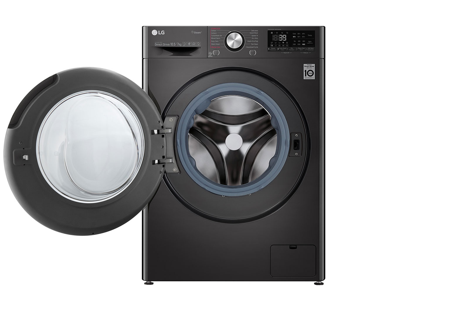 LG 10.5 Kg Vivace Washing Machine & 7 Kg dryer, with AI DD technology, F4V9RCP2E