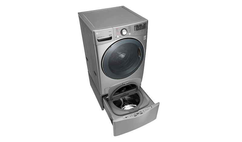 LG 18kg+ 3.5kg Wash Two Load with LG TWINWash™ Washing Machine, FT022K2SS