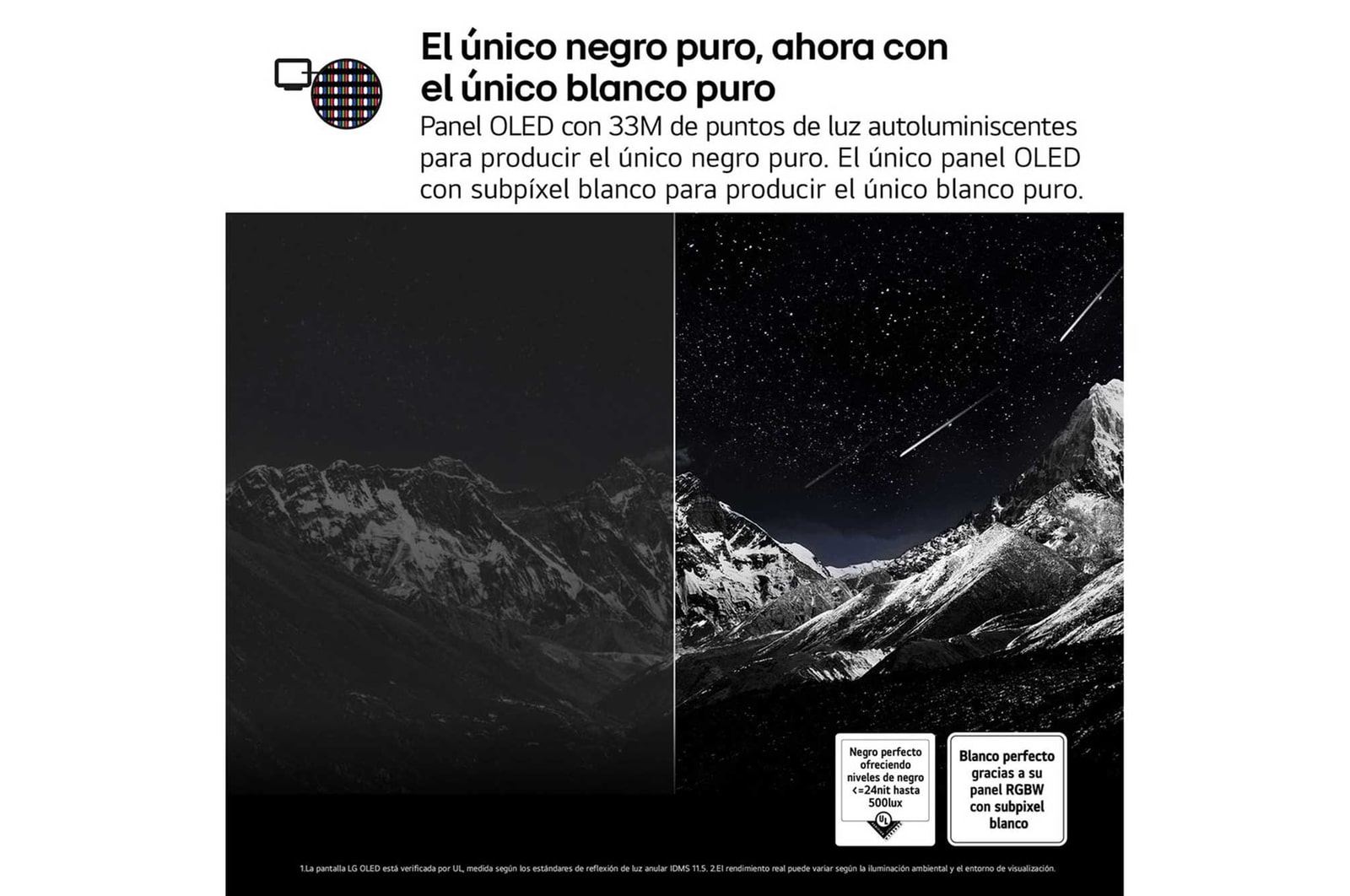 USP : 100% volumen de color y 100% fidelidad de color (1)