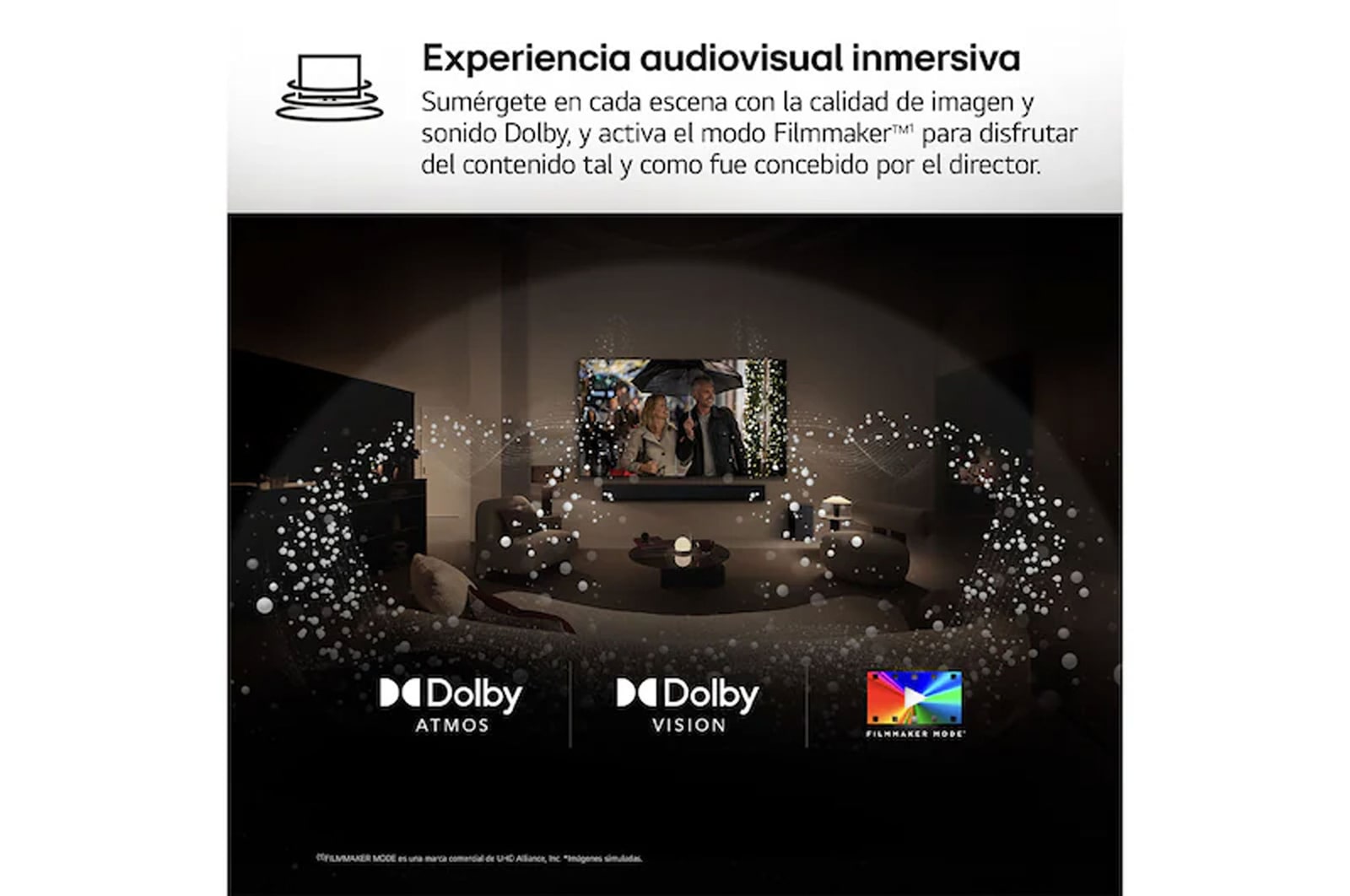 USP : Potencia la verdadera experiencia OLED(1) con una barra de sonido LG(2)