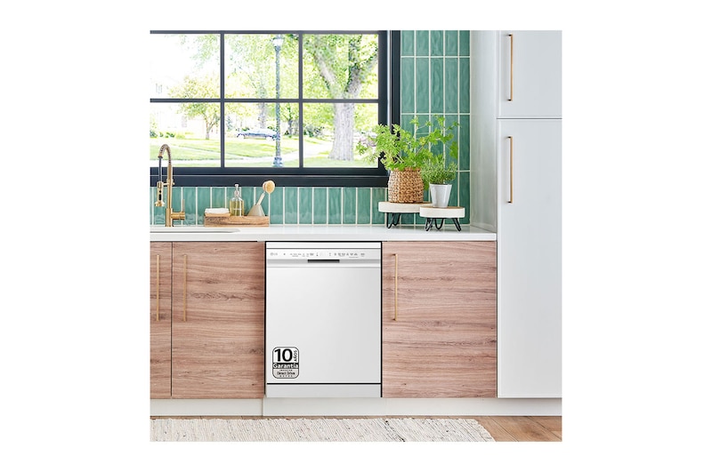 LG Outlet Lavavajillas LG QuadWashTM, Blanco , D, DF243FW.OUTLET