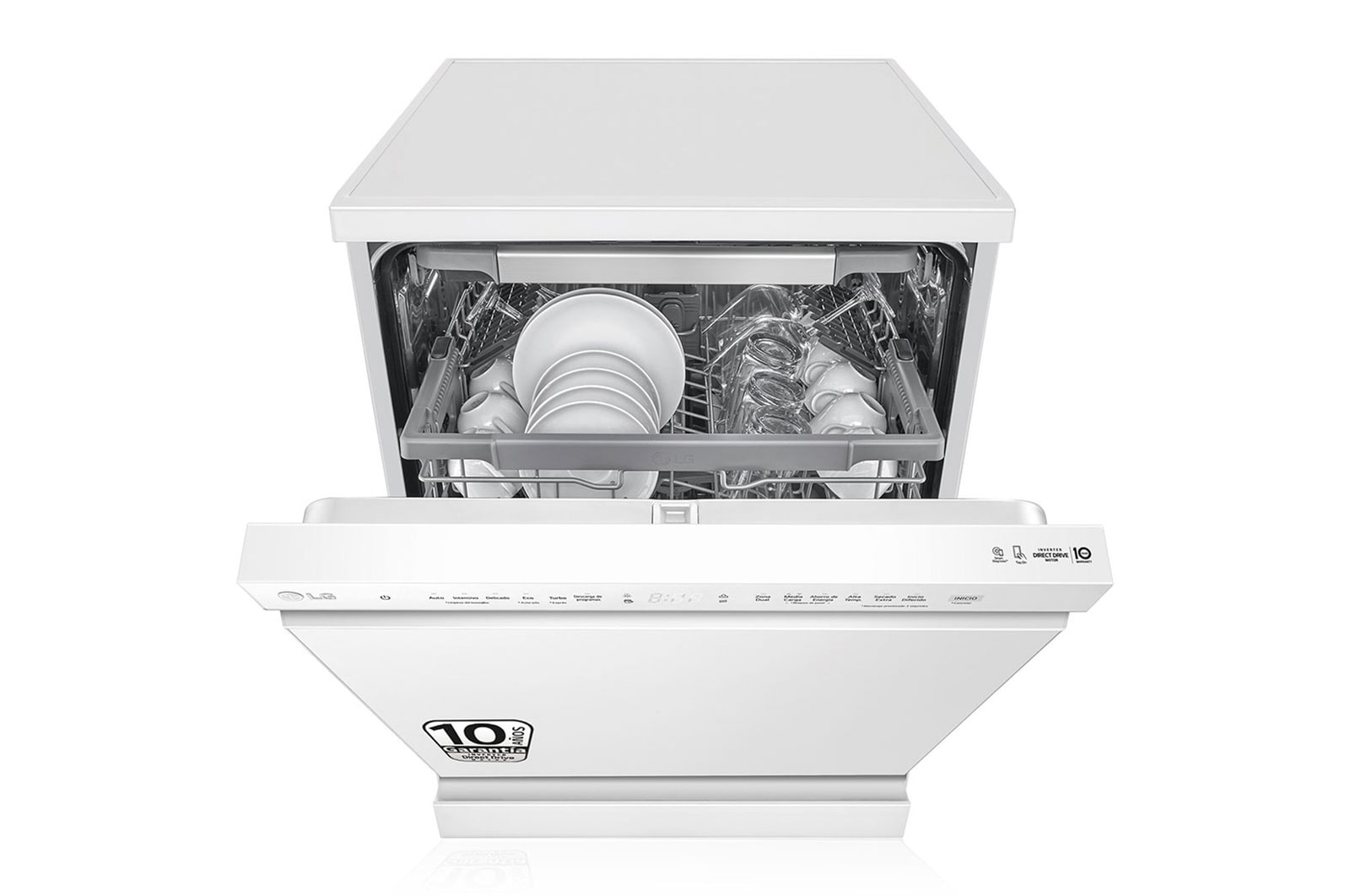 LG Outlet Lavavajillas LG QuadWashTM, Blanco , D, DF243FW.OUTLET