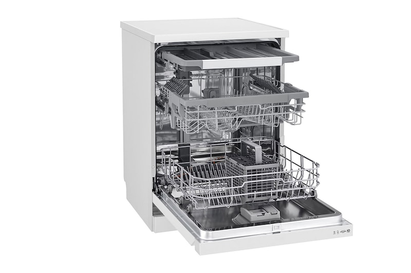 LG Outlet Lavavajillas LG QuadWashTM, Blanco , D, DF243FW.OUTLET