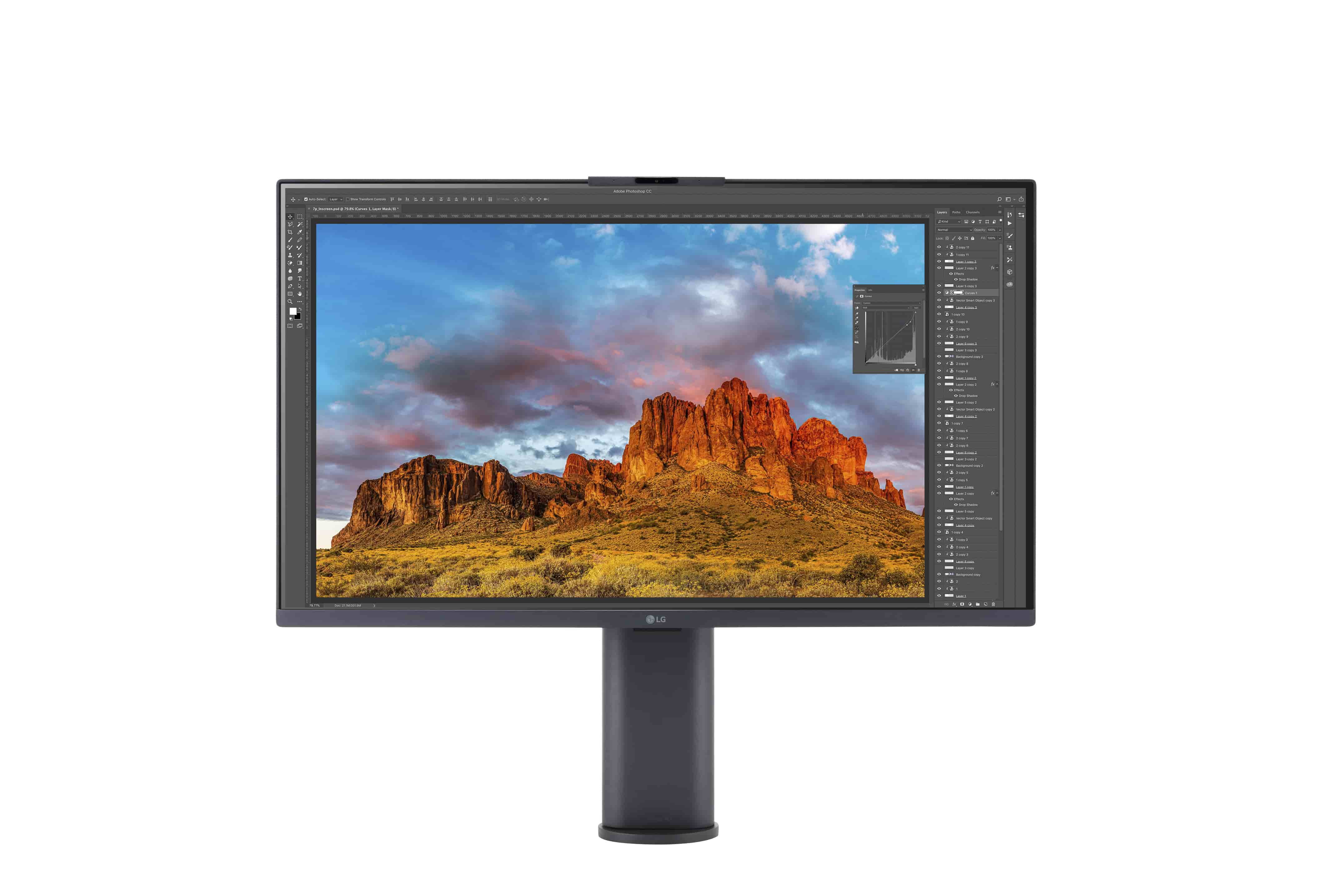 Imagen del monitor ultrafine ergo