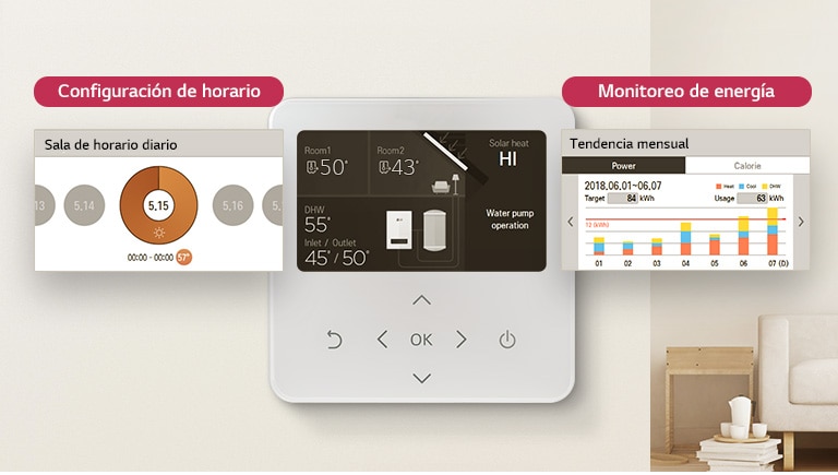 Control de calefacción inteligente