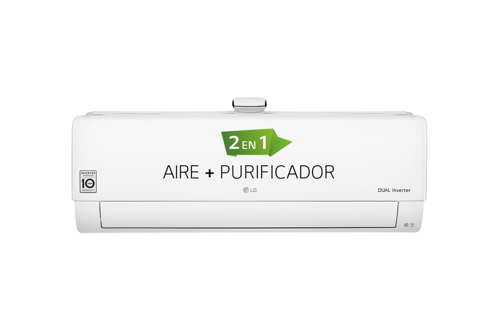 LG Air Purifying Wifi R32: 2 en 1: Aire Acondicionado + Purificador con Wifi integrado, 2,5 KW, bomba de calor inverter A++/A+, 32PURIFY09