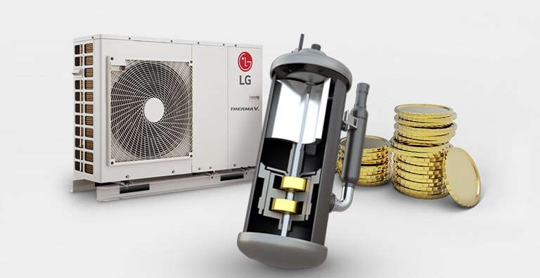 Consumo eficiente con tecnología Inverter de LG