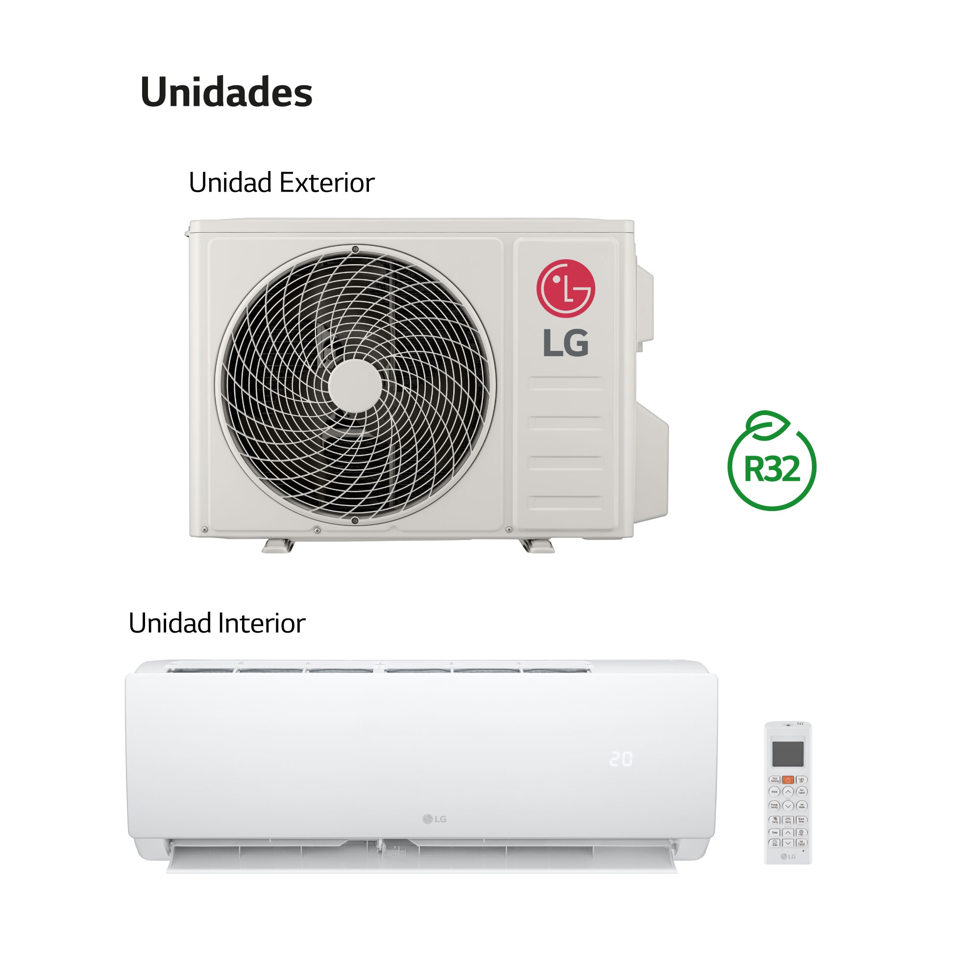LG BASE 09: Aire Acondicionado A++/A+++, Autolimpieza, Filtro Dual, 22 dB, LGBASE09.SET