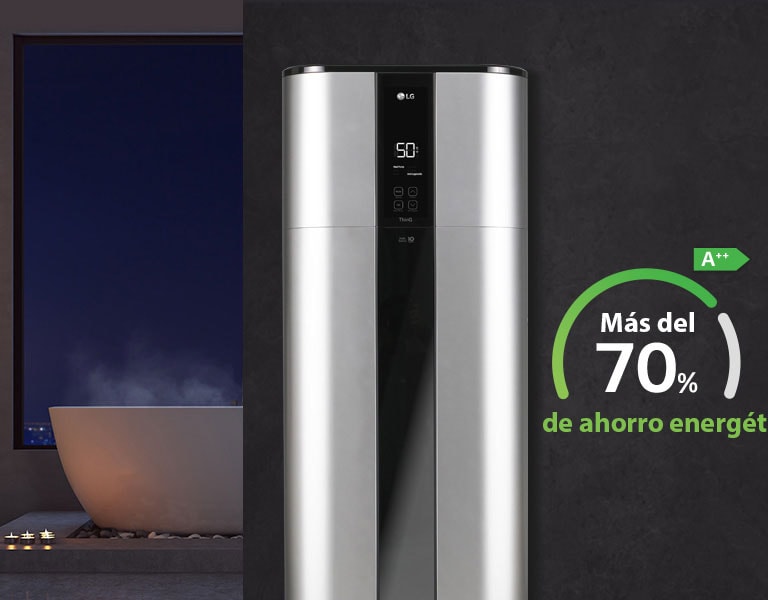 Nuevo LG Water Heater con bomba de calor inverter ahorra más del 70% de energía